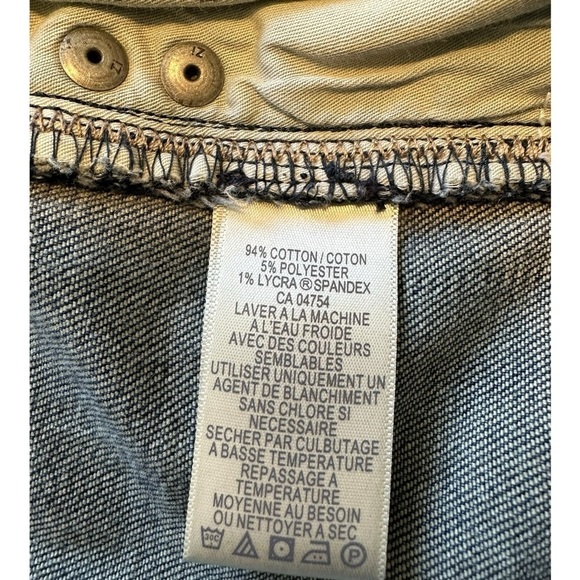 Tommy Bahama Island Straight Leg Dark Wash Medium Rise Denim Jeans - Size 14 - Picture 9 of 13